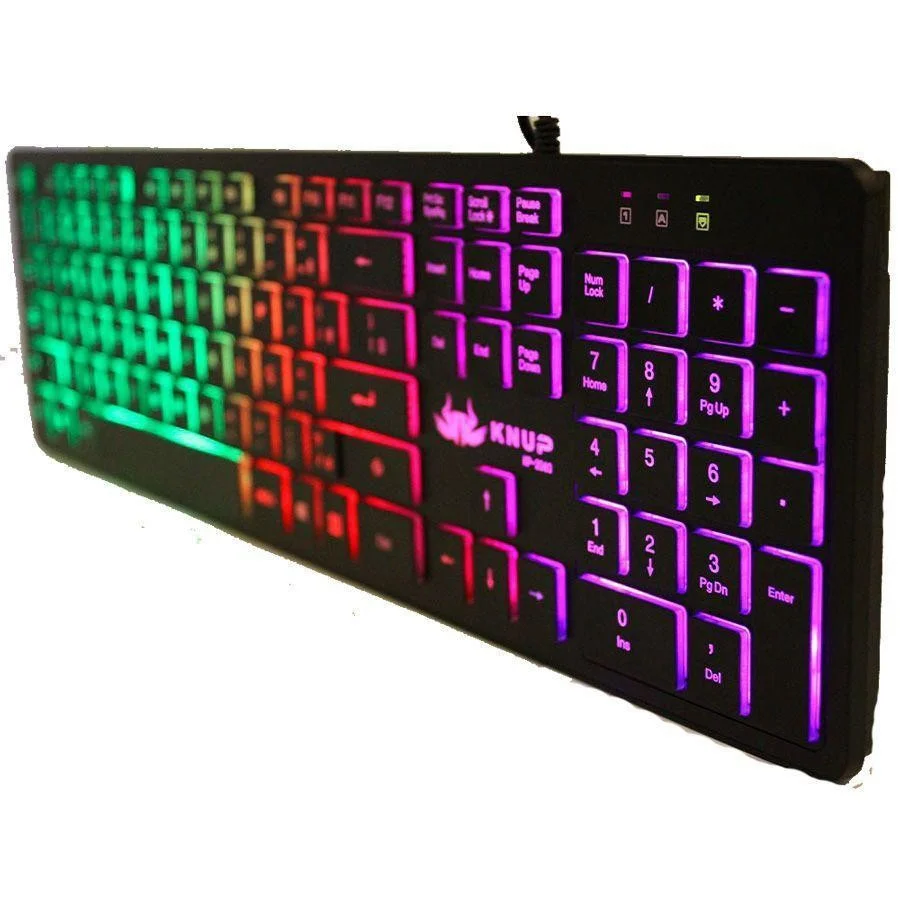 Teclado Office Knup Kp-2060 Chocolate Preto Cod: 3774